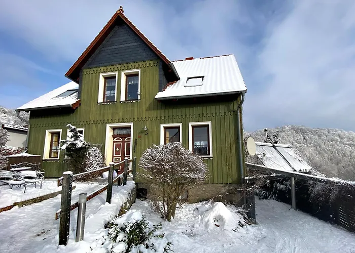 Grüne Haus Am Hexenstieg Apartment Höhlenort Rübeland